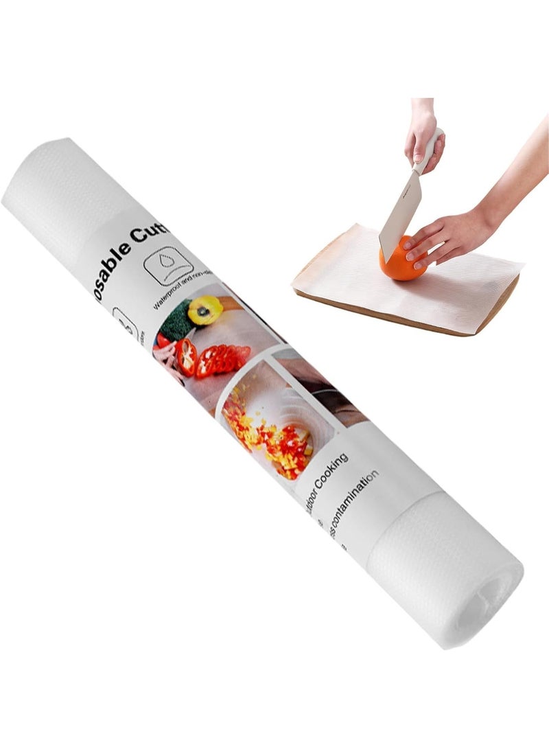 Food Wrapping Plastic Roll – 24 cm Width, 3 m Length with Built-In Cutting Blade - Image 4